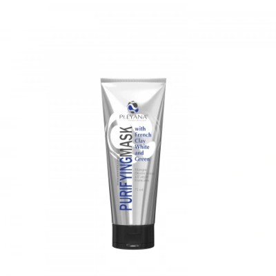 Маска очищающая с французскими глинами (белой и зеленой) 75ml