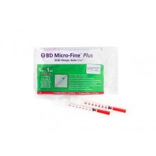 Шприц BD инсулин микро-файн+ 1мл №10 (U40 G30 0,3х12,7)