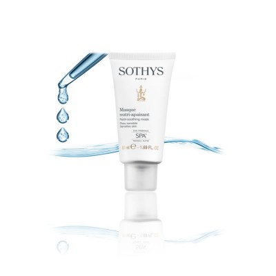 Sothys Nutri-Soothing Mask Успокаивающая питательная SOS-маска для чувствительной кожи 360268 150 мл