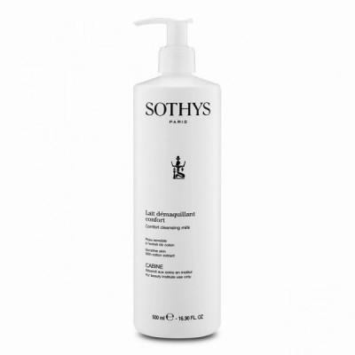 Sothys Comfort Cleansing Milk Очищающее молочко для чувствительной кожи с экстрактом хлопка и термальной водой 360258 500 мл