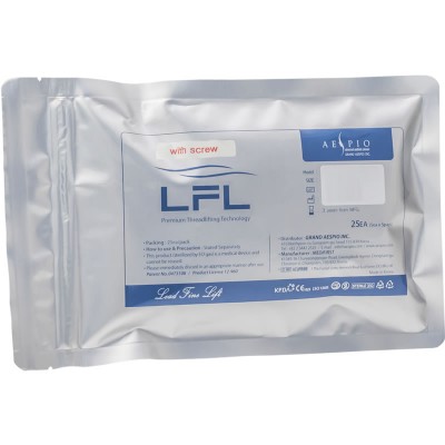 50 mm Мезонити-спиральки LFL для тредлифтинга тканей 50mm (блистеры по 5 шт)