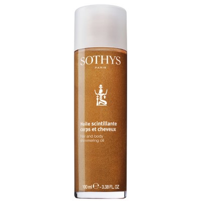 Sothys Hair And Body Shimmering Oil Мерцающее масло для тела и волос 160276 100 мл