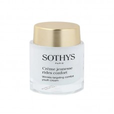Sothys Wrinkle-Targeting Comfort Youth Cream Насыщенный крем для коррекции морщин с глубоким регенерирующим действием (с защитой коллагена от гликации) 160388 50 мл