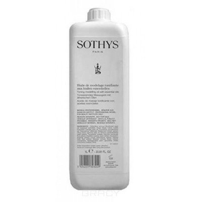 Sothys Toning Modelling Oil With Essencial Oils Тонизирующее масло для массажа с эссенциальными маслами 130304 1000 мл