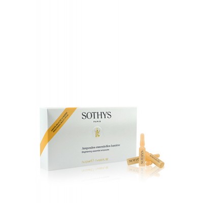 Sothys 160352 Brighening Essential Ampoules 7 х 1,5 мл Ампульный концентрат для выравнивания тон